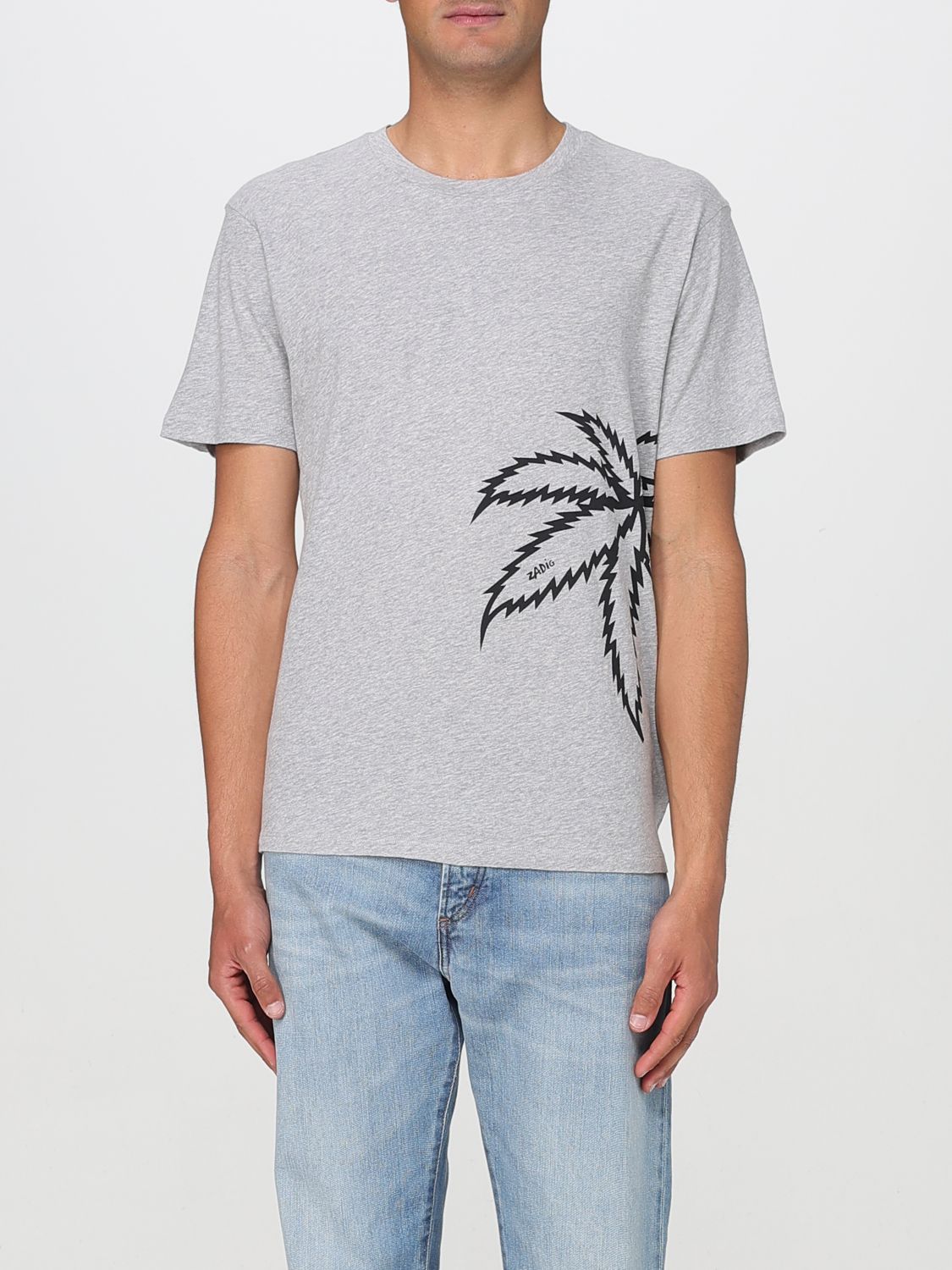 Zadig & Voltaire T-shirt  Men Color Grey