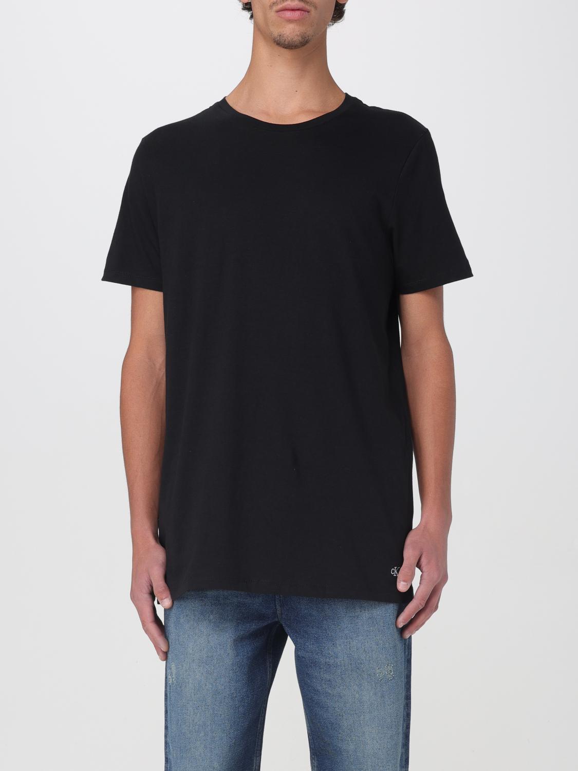 Calvin Klein T-shirt  Men Color Black In Black