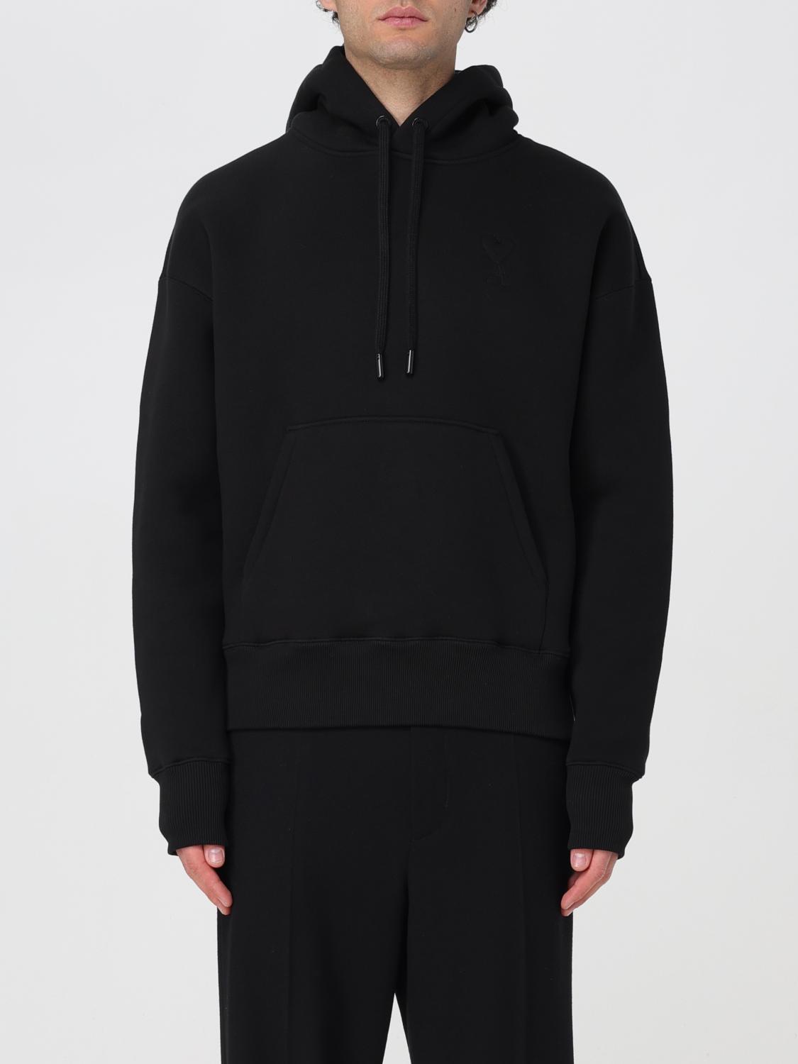Ami Alexandre Mattiussi Sweater Ami Paris Men Color Black In Black