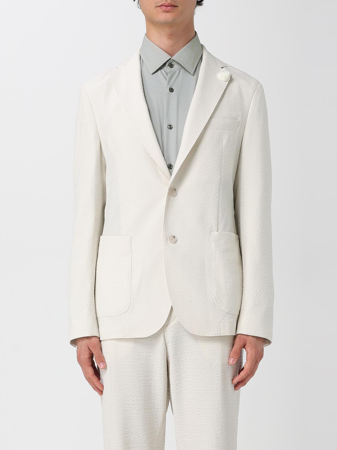 Hugo Boss Blazer Boss Men Color Beige In Neutral