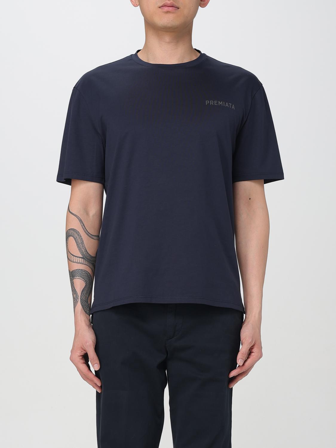 Premiata T-shirts And Polos Blue In Blue