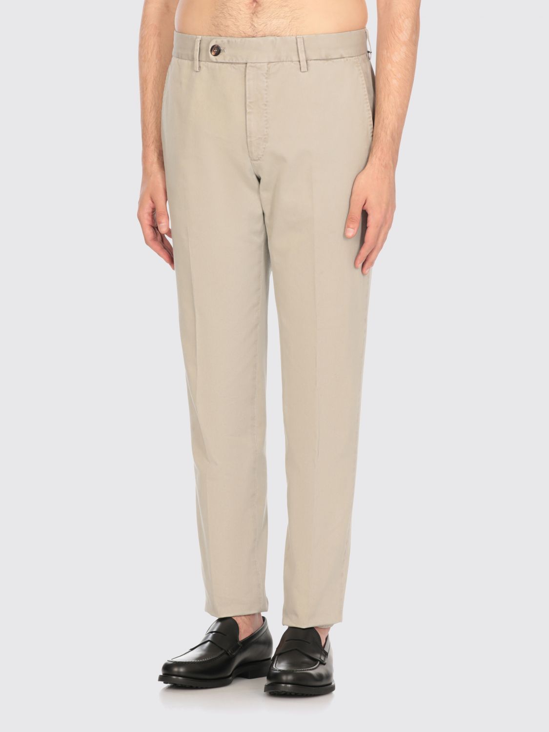 Incotex Pants Men Color Charcoal