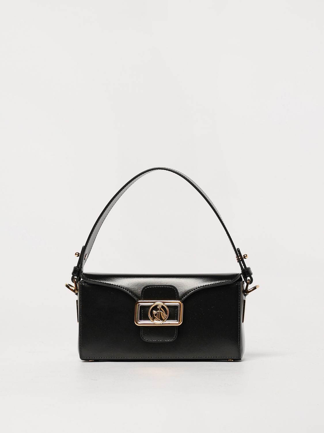 Shop Lanvin Mini Bag Woman Color Black