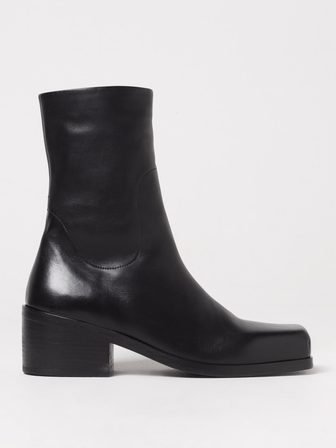 Marsèll Flat Ankle Boots Woman Color Black In Schwarz