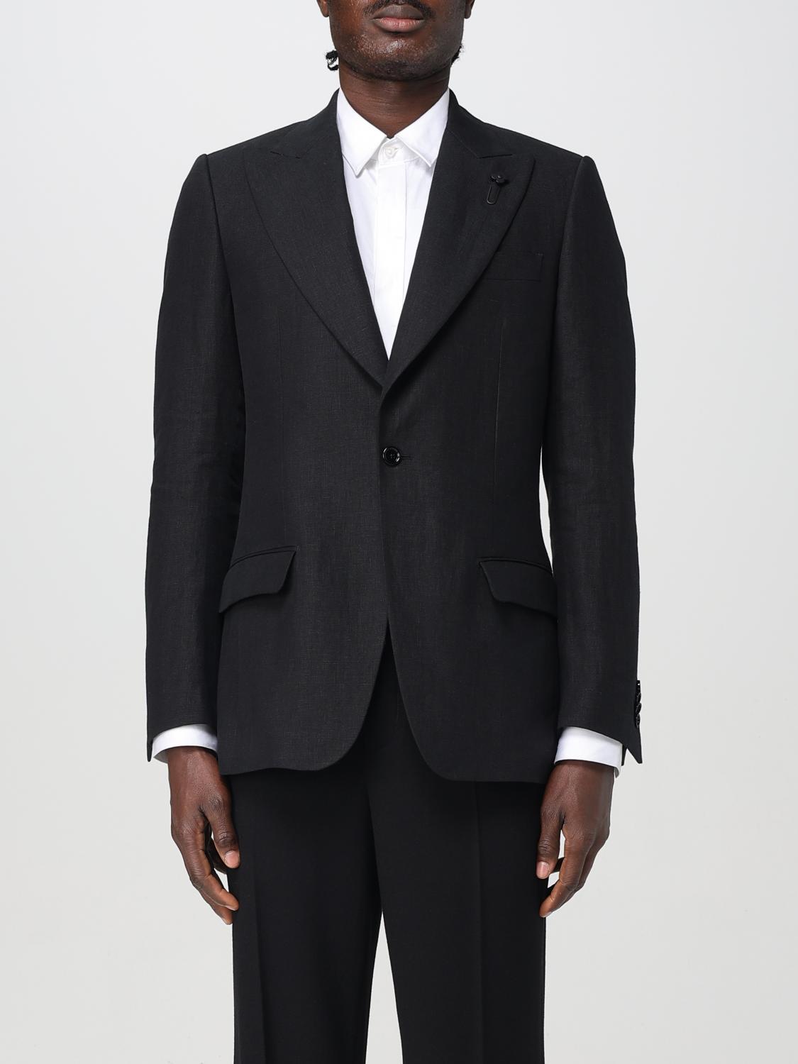 Lardini Blazer Herren Farbe Schwarz In Schwarz