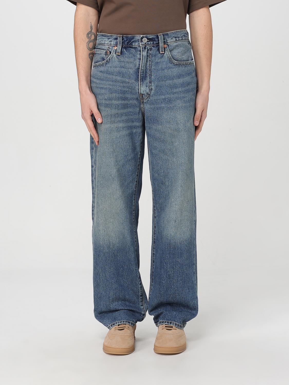 Levi's Jeans Men Color Denim In Denim