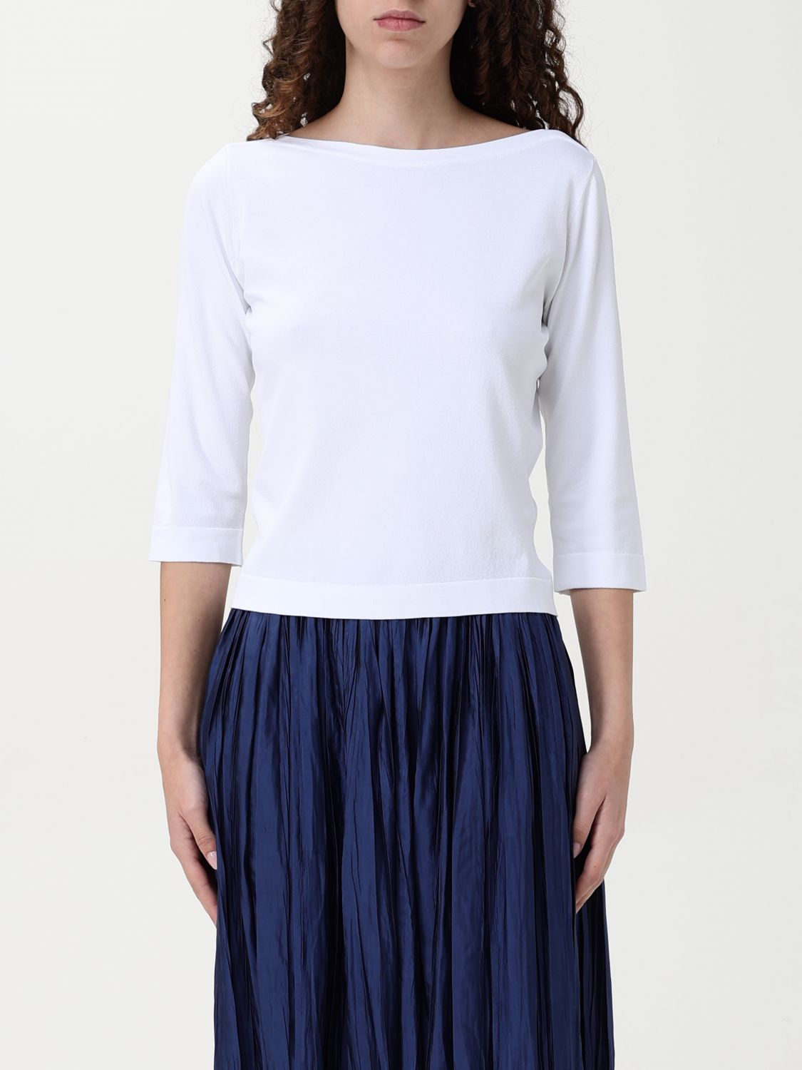 ROBERTO COLLINA SWEATER ROBERTO COLLINA WOMAN COLOR WHITE G78593001
