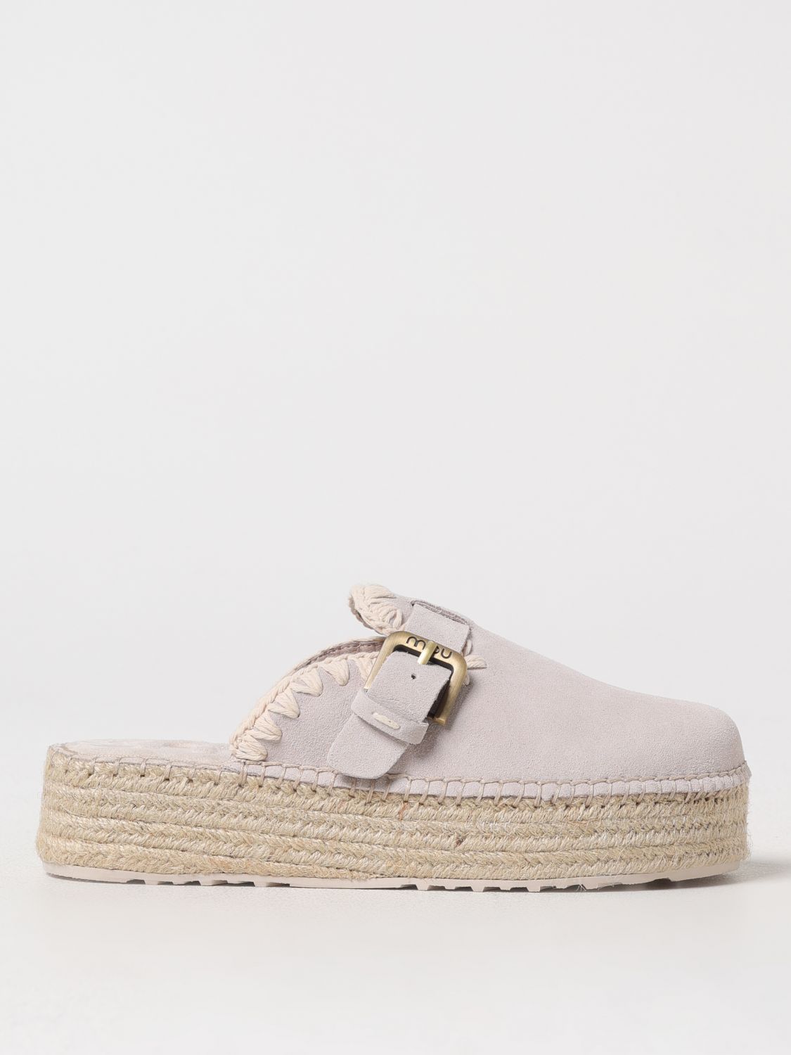 Shop Mou Espadrilles  Woman Color White