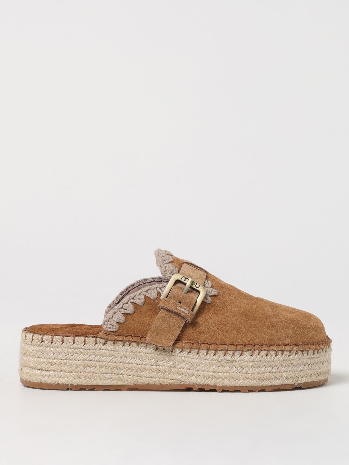 Shop Mou Espadrilles Woman Color Brown In Braun