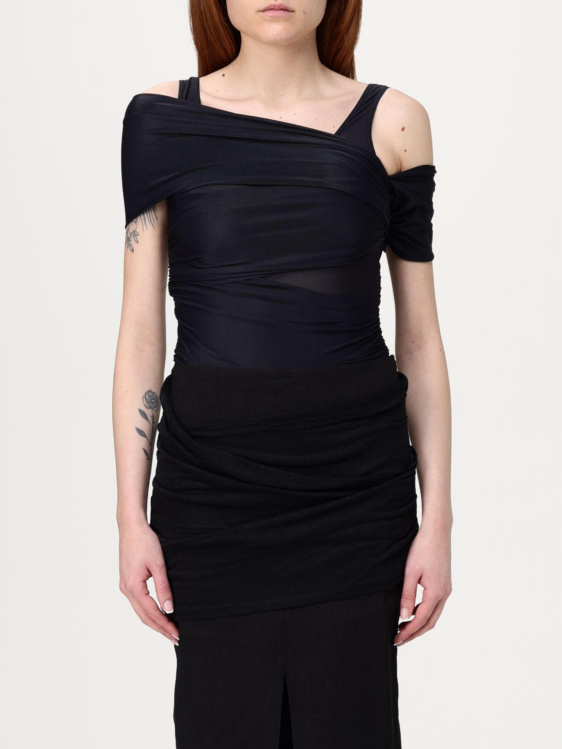 Pinko Body Woman Color Black In Black
