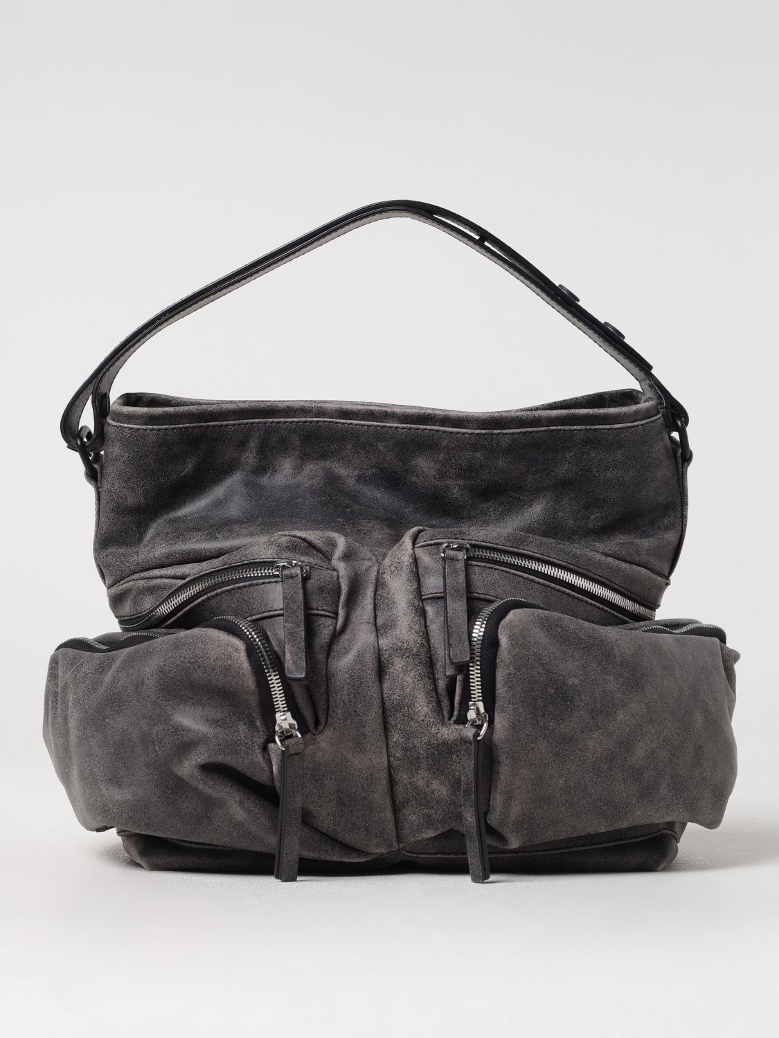 Shop Vic Matie Shoulder Bag Vic Matié Woman Color Grey