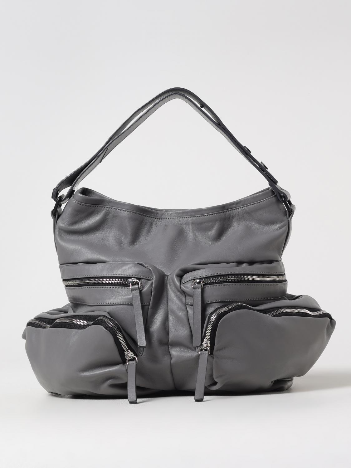 VIC MATIE SHOULDER BAG VIC MATIÉ WOMAN COLOR GREY G78668020