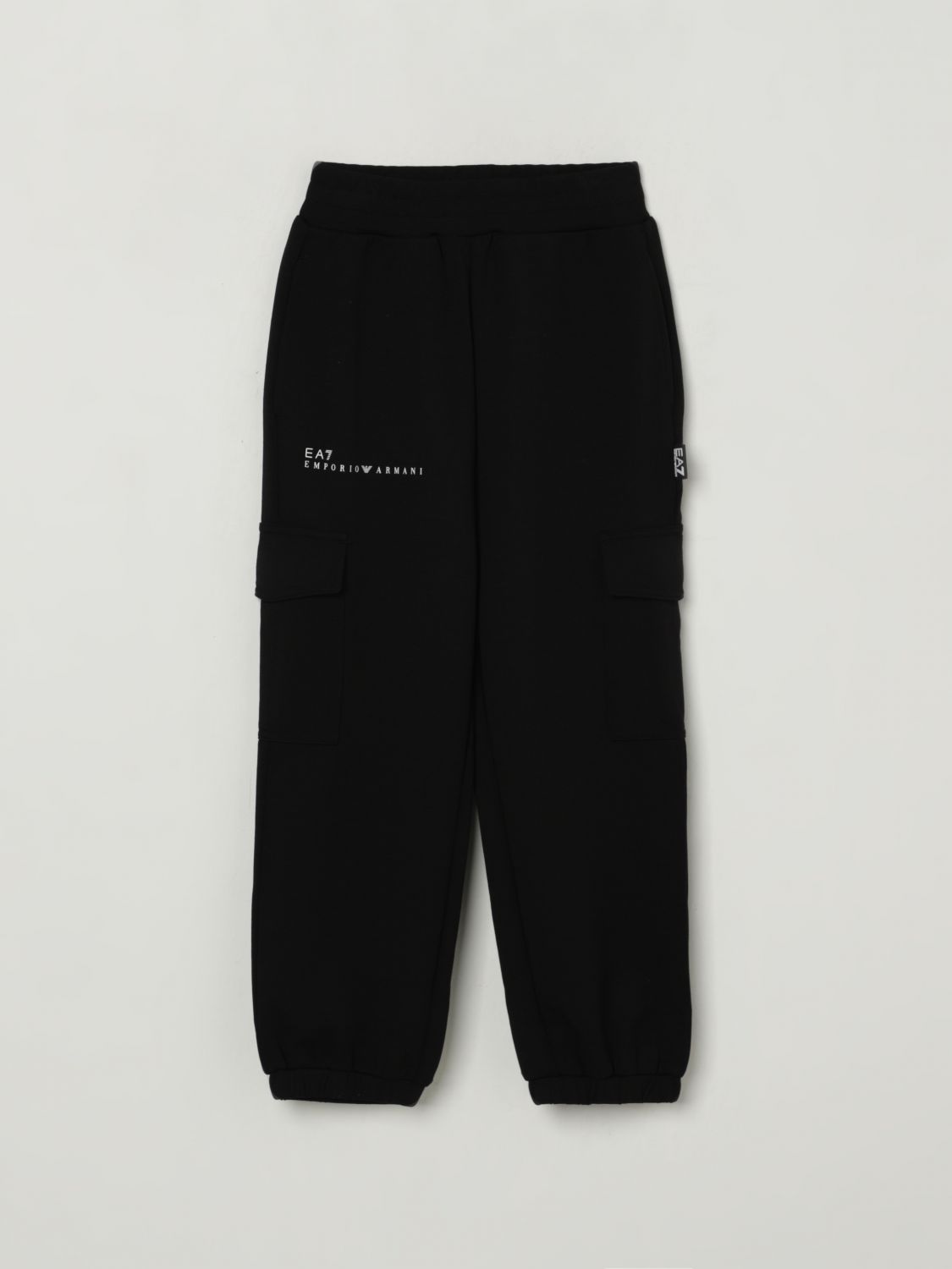 Ea7 Pantalone Bambino Colore Nero