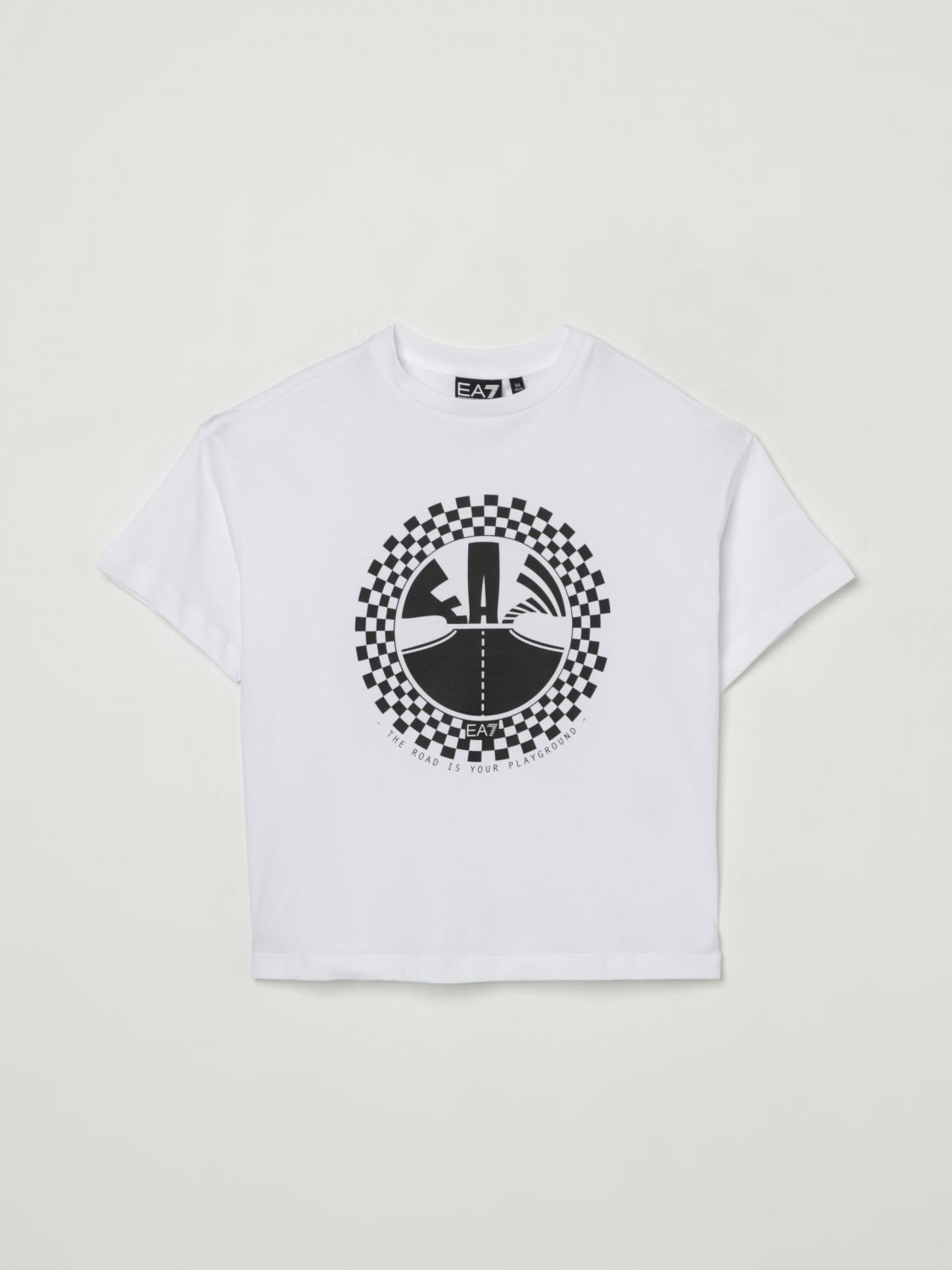 Shop Ea7 T-shirt Kids Color White