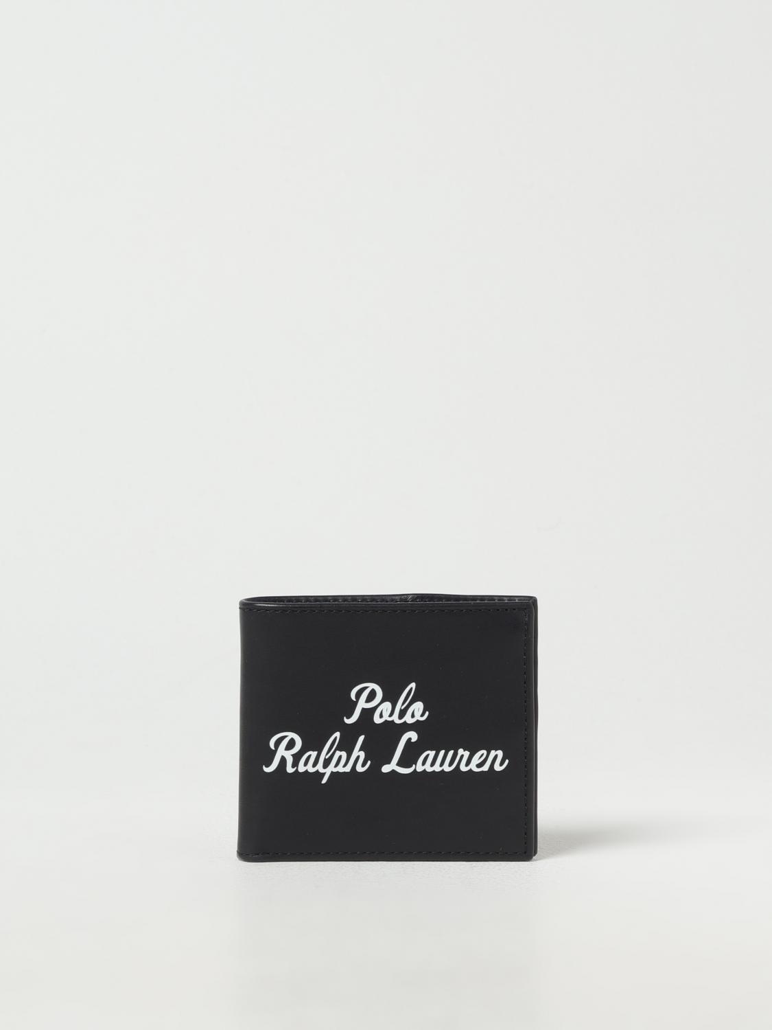 Polo Ralph Lauren Wallet With Logo In Black