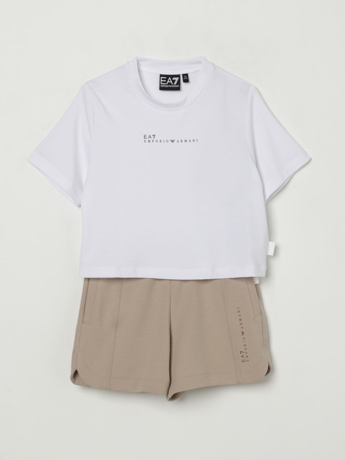 EA7 CLOTHING SET EA7 KIDS COLOR WHITE G78728001