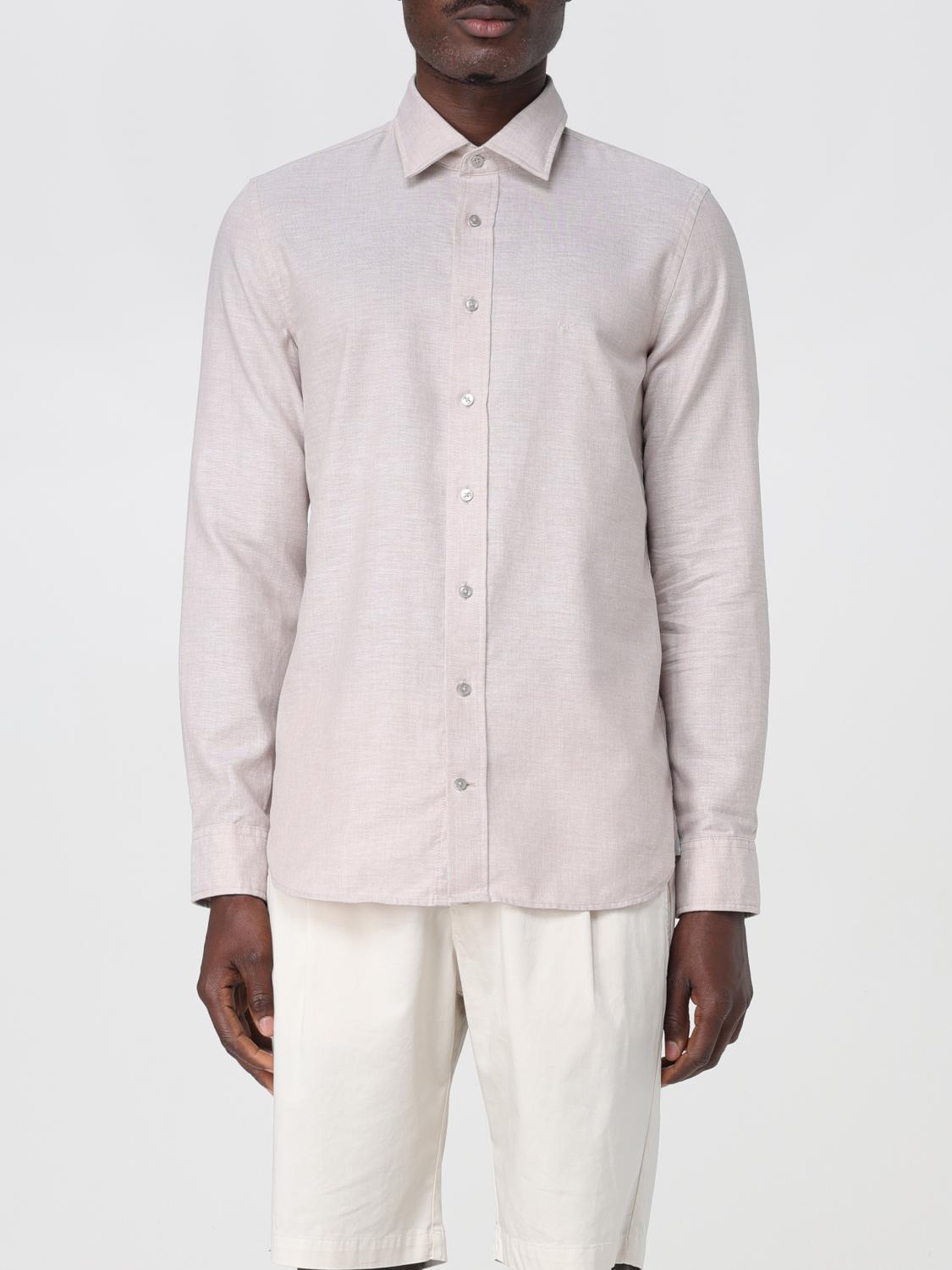 Michael Kors Shirt Men Color Beige In Beige