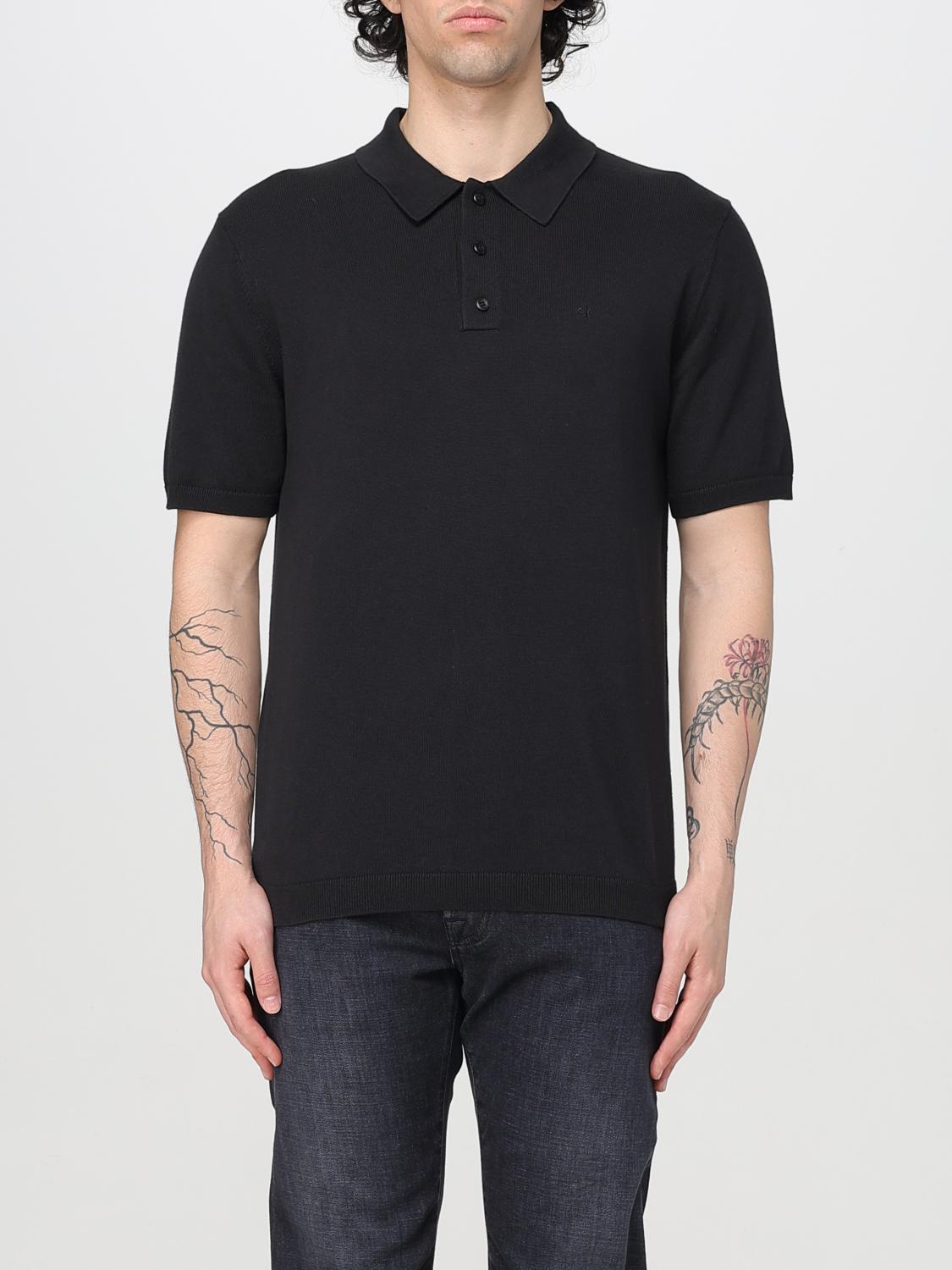 Polo Shirt CALVIN KLEIN Men color Black Polo Shirt CALVIN KLEIN Men color Black