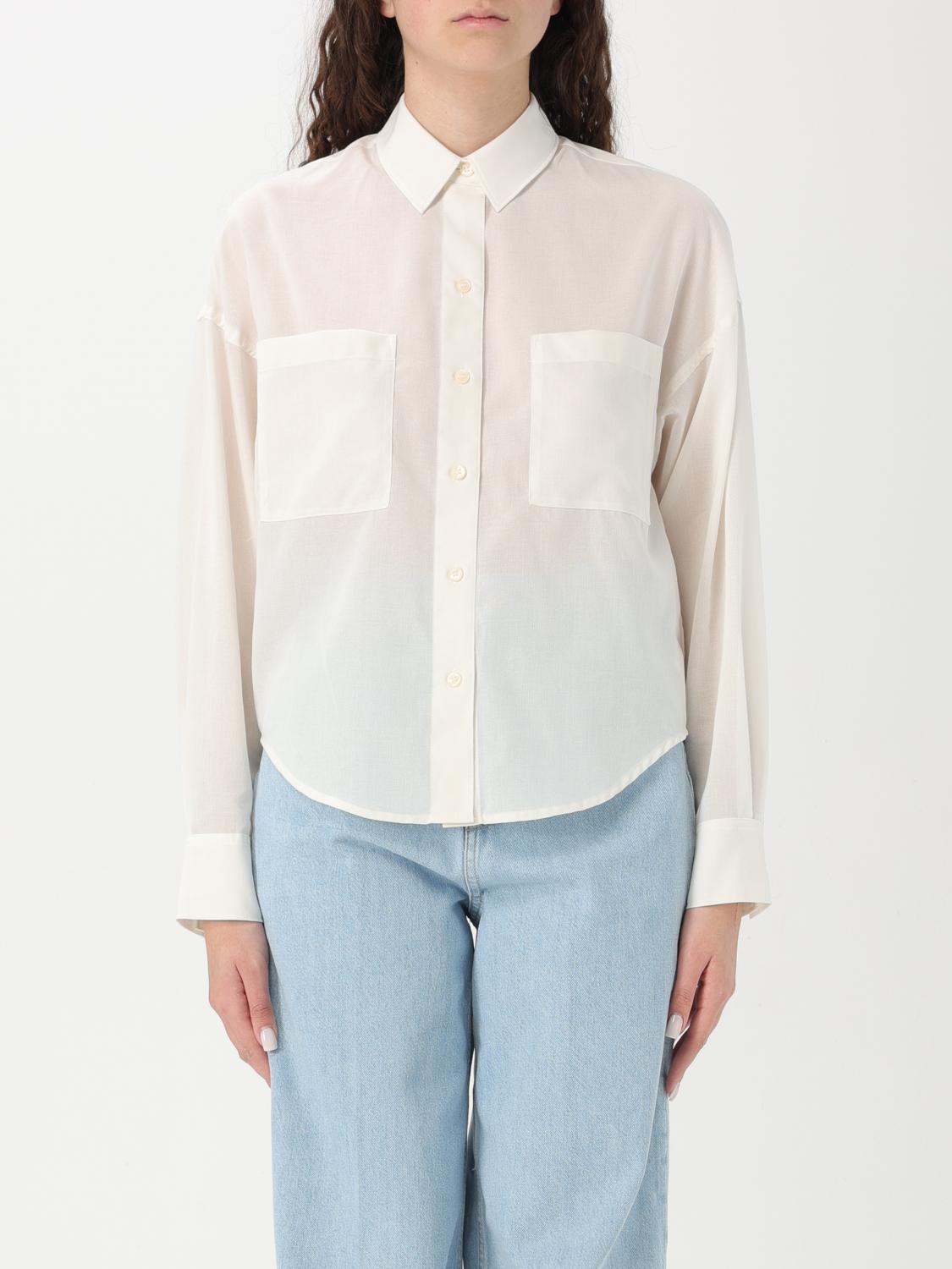 Calvin Klein Chemise En Coton In Weiss