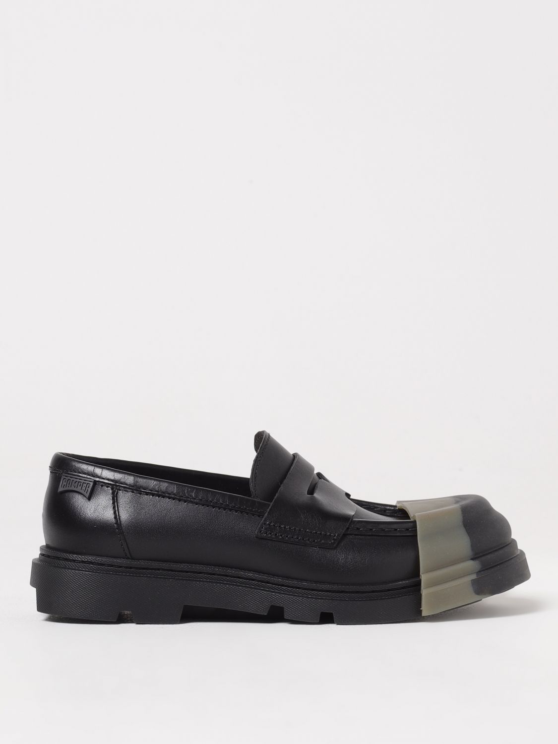 Shop Camper Loafers Woman Color Black In Schwarz