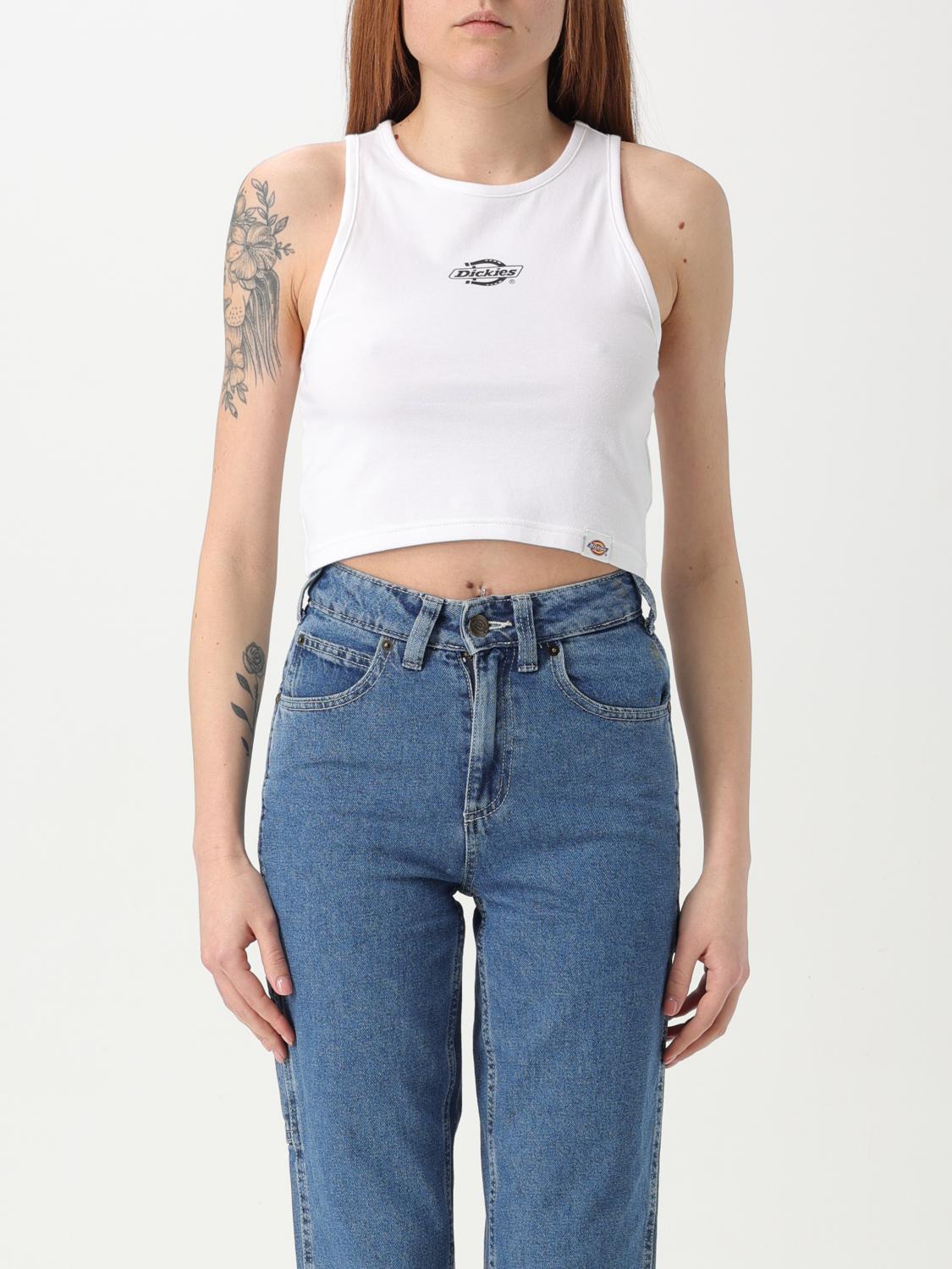 Dickies T-shirt Damen Farbe Weiss In Weiss
