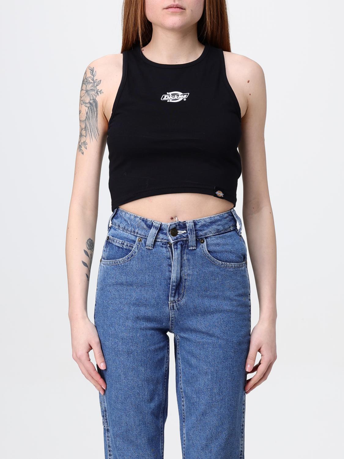 Dickies T-shirt Damen Farbe Schwarz In Schwarz