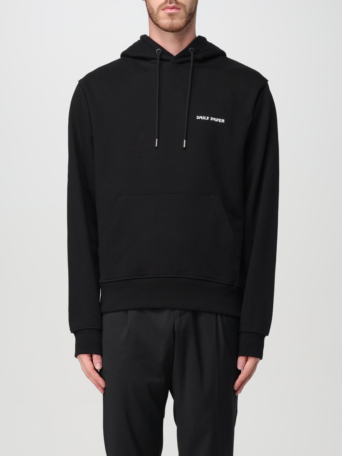 Daily Paper Dias Sweatshirt With Hood In Schwarz