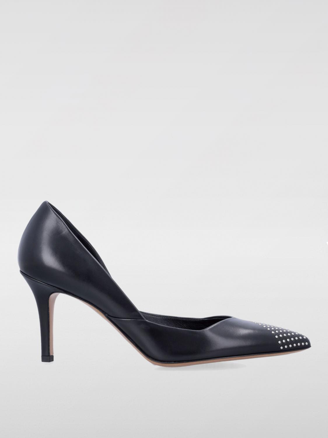 Isabel Marant Sling Back Pumps Studded Detail In Black