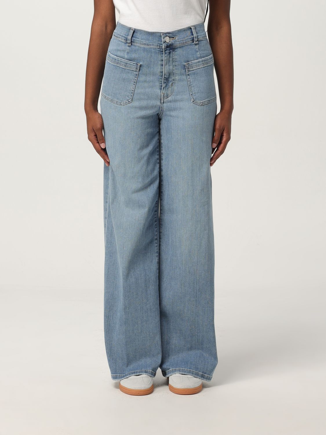 Frame Jeans Damen Farbe Denim In Blue