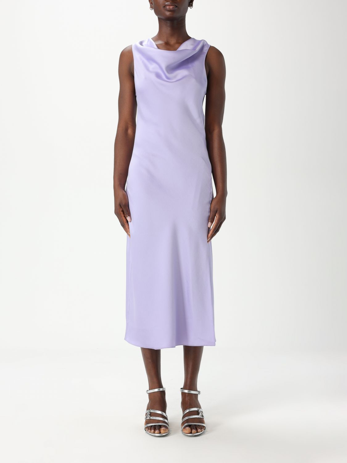 Patrizia Pepe Dress  Woman Color Lilac