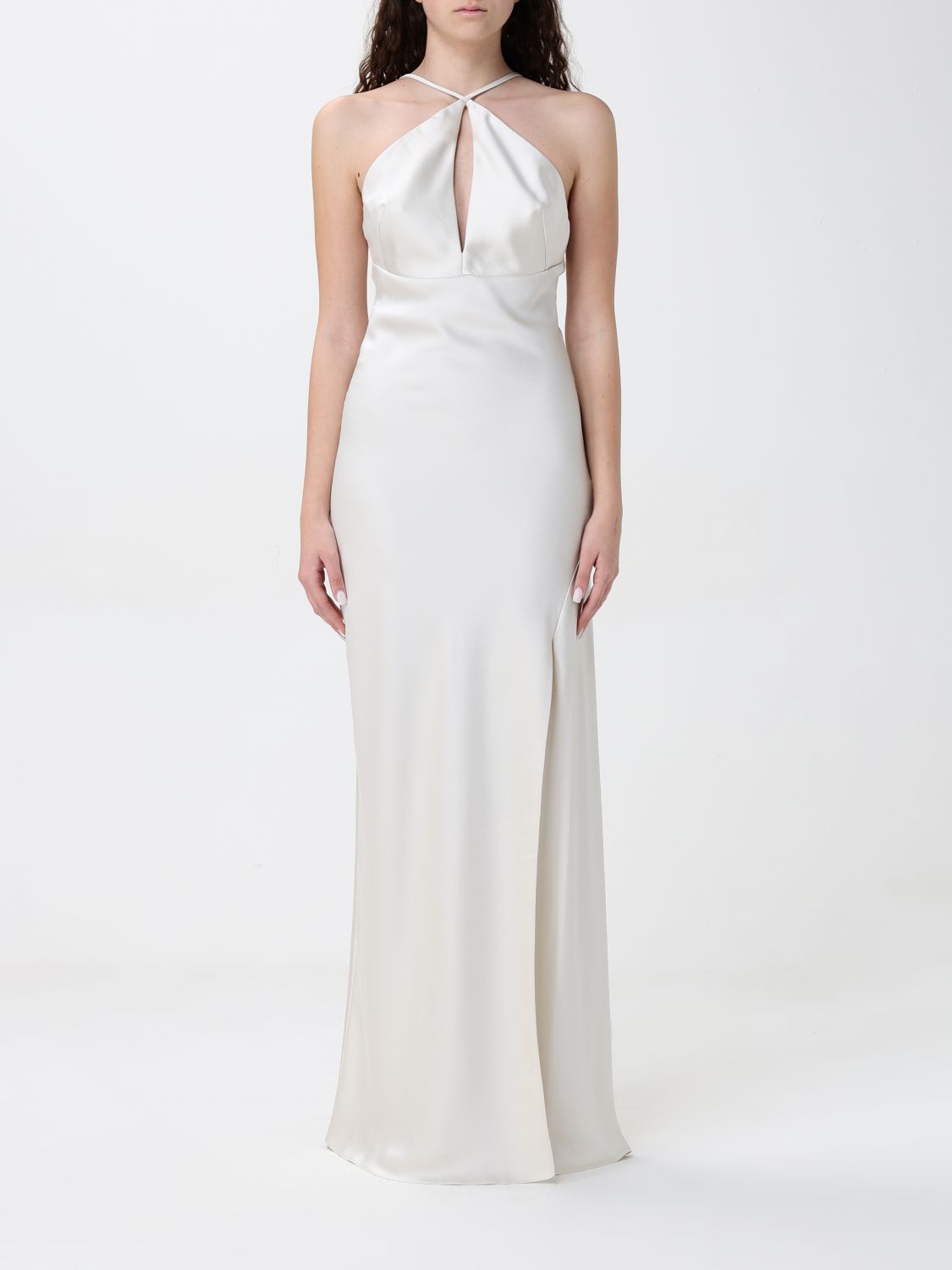 PATRIZIA PEPE DRESS PATRIZIA PEPE WOMAN COLOR IVORY G79094044