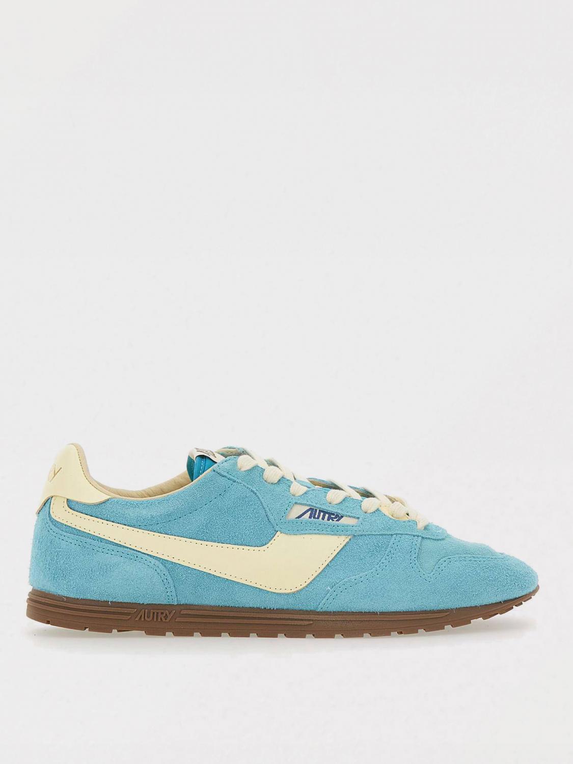 Autry Sneakers In Turquoise