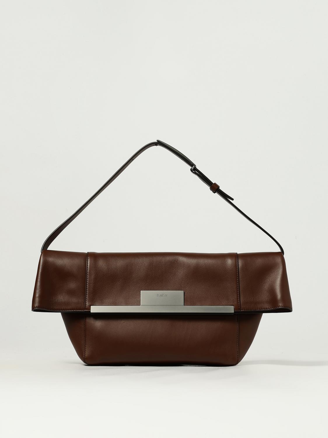 Shoulder Bag MAX MARA Woman color Brown