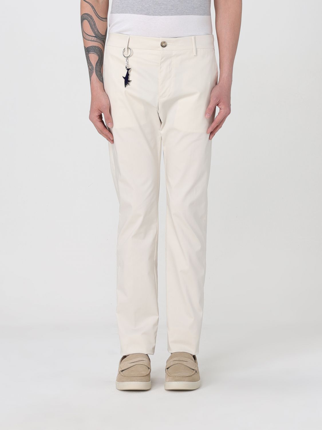 PAUL & SHARK PANTS PAUL & SHARK MEN COLOR IVORY G79552044