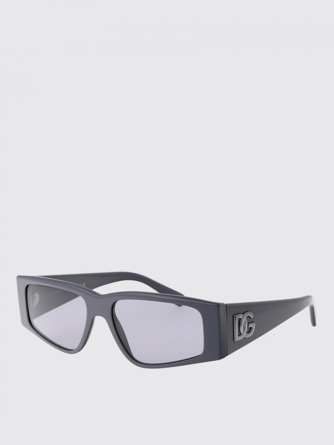 DOLCE & GABBANA Sunglasses Men color Grey