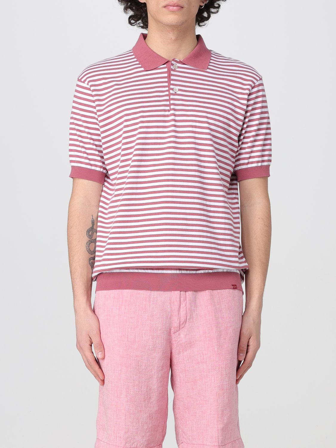 PAUL & SHARK POLO SHIRT PAUL & SHARK MEN COLOR RED G79575014