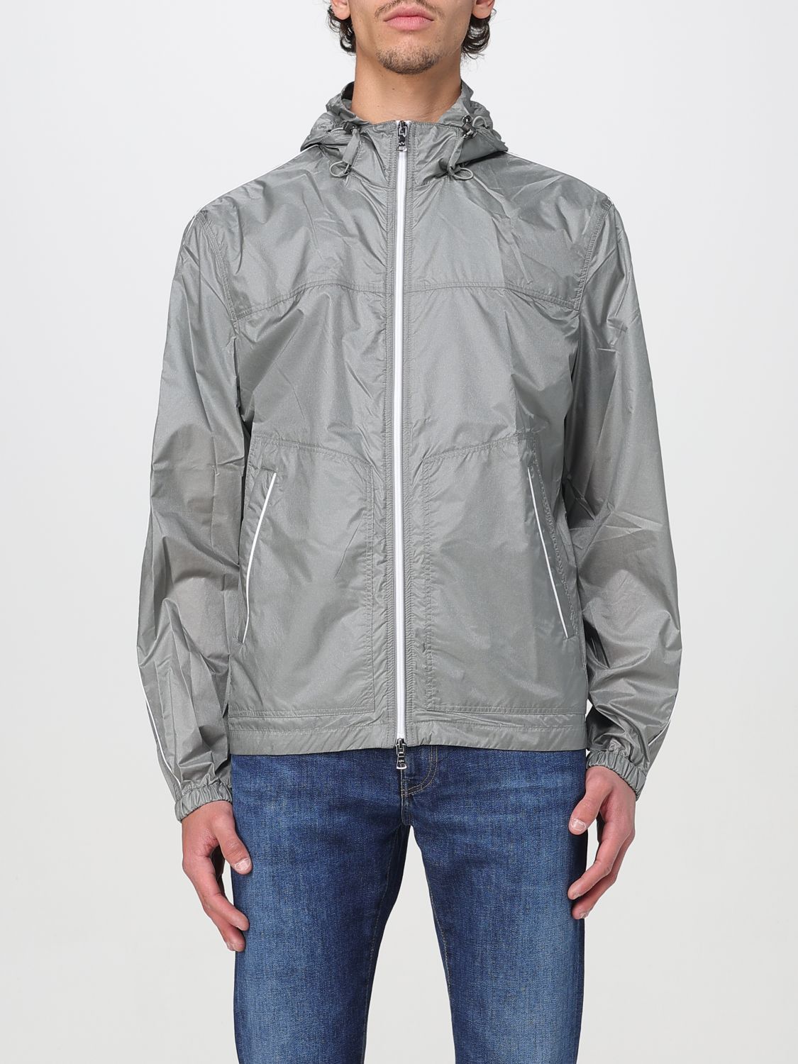 Shop Paul & Shark Jacket Men Color Grey