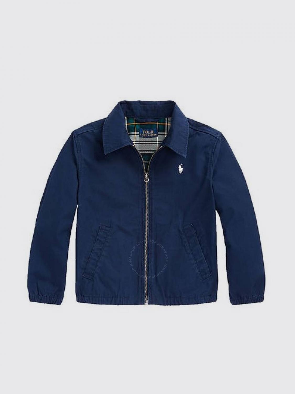 Polo Ralph Lauren Bayport Cotton Poplin Jacket In Navy