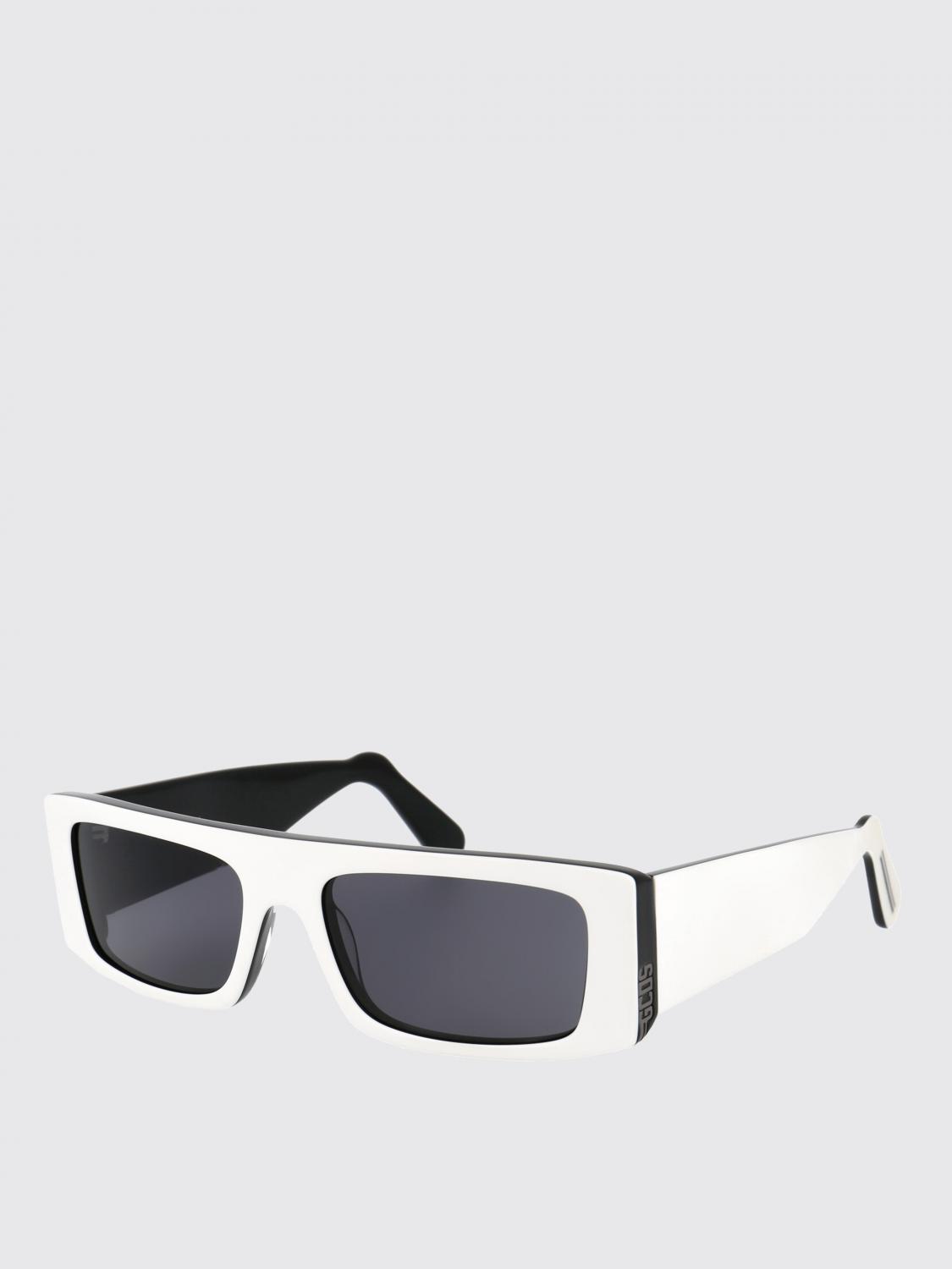 GCDS women's sunglasses color white