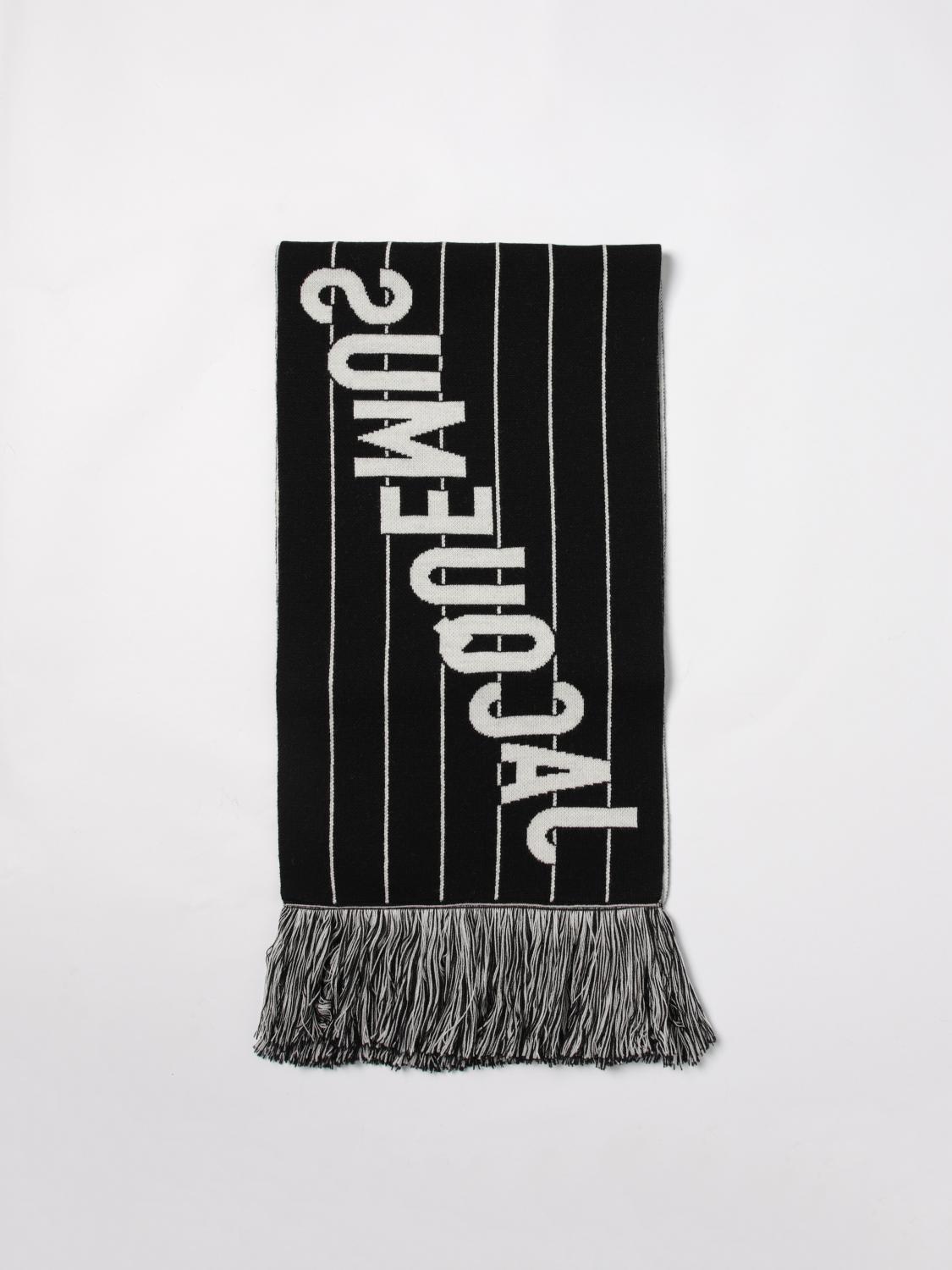 JACQUEMUS JACQUEMUS Scarf Woman color Black　JACQUEMUS スカーフ ウーマン カラー ブラック