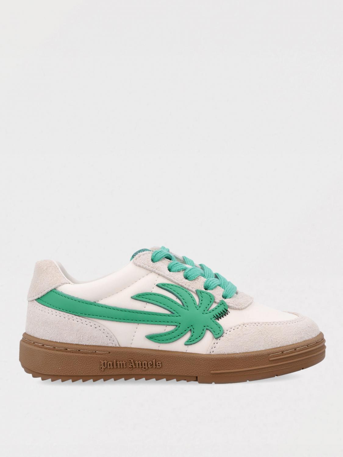 Palm Angels Palm Beach University Sneakers In Beige
