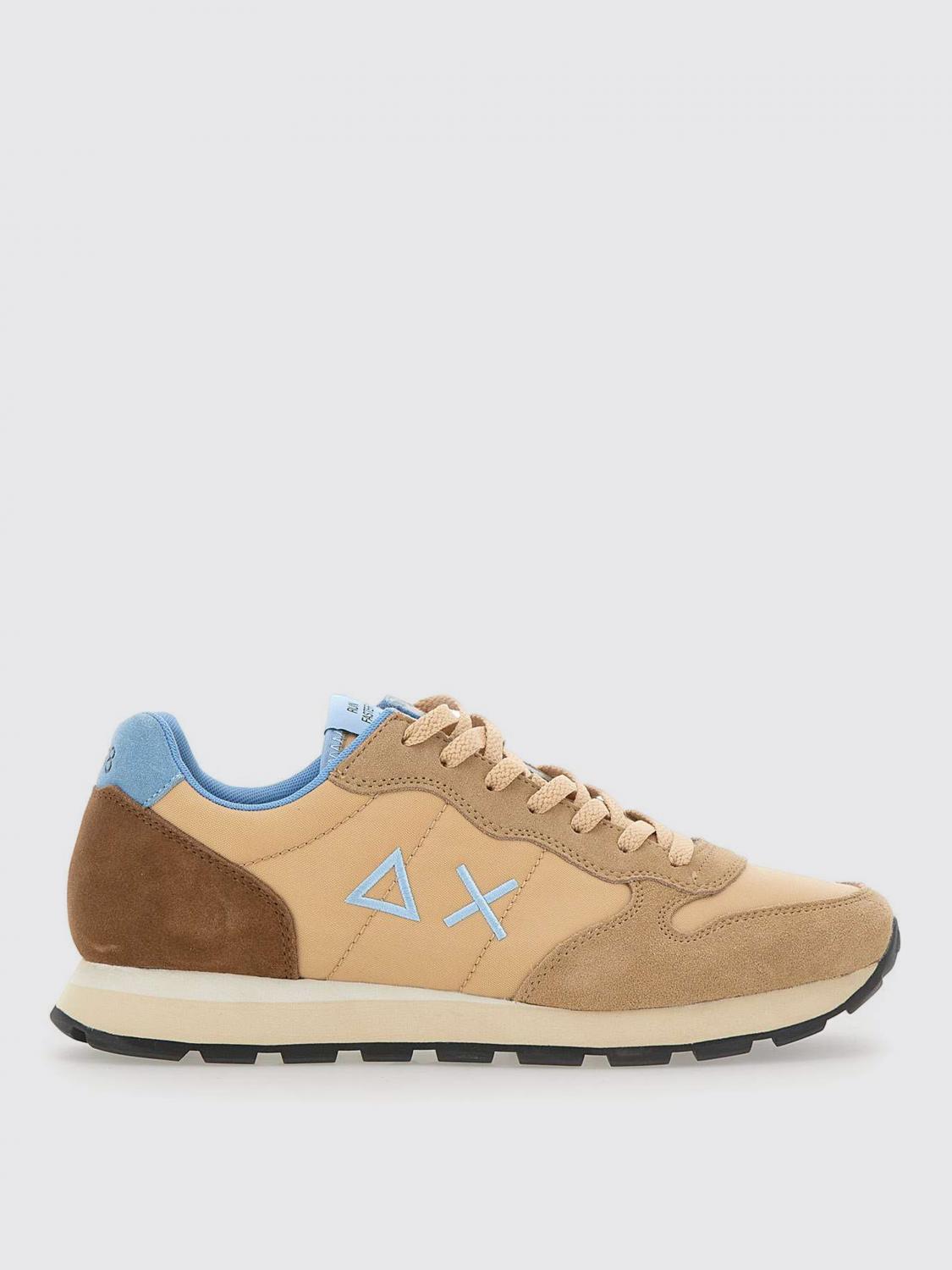 Sun 68 Sun68 Tom Multicolor Sneakers In Brown