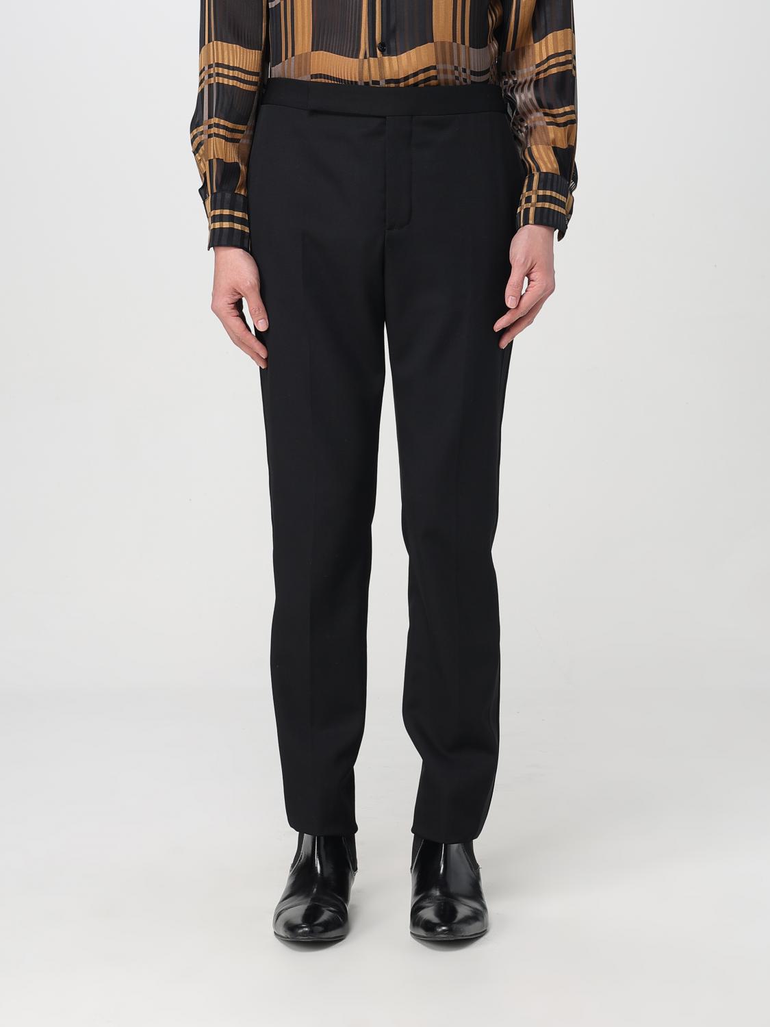 Saint Laurent Hose  Herren Farbe Schwarz In Schwarz