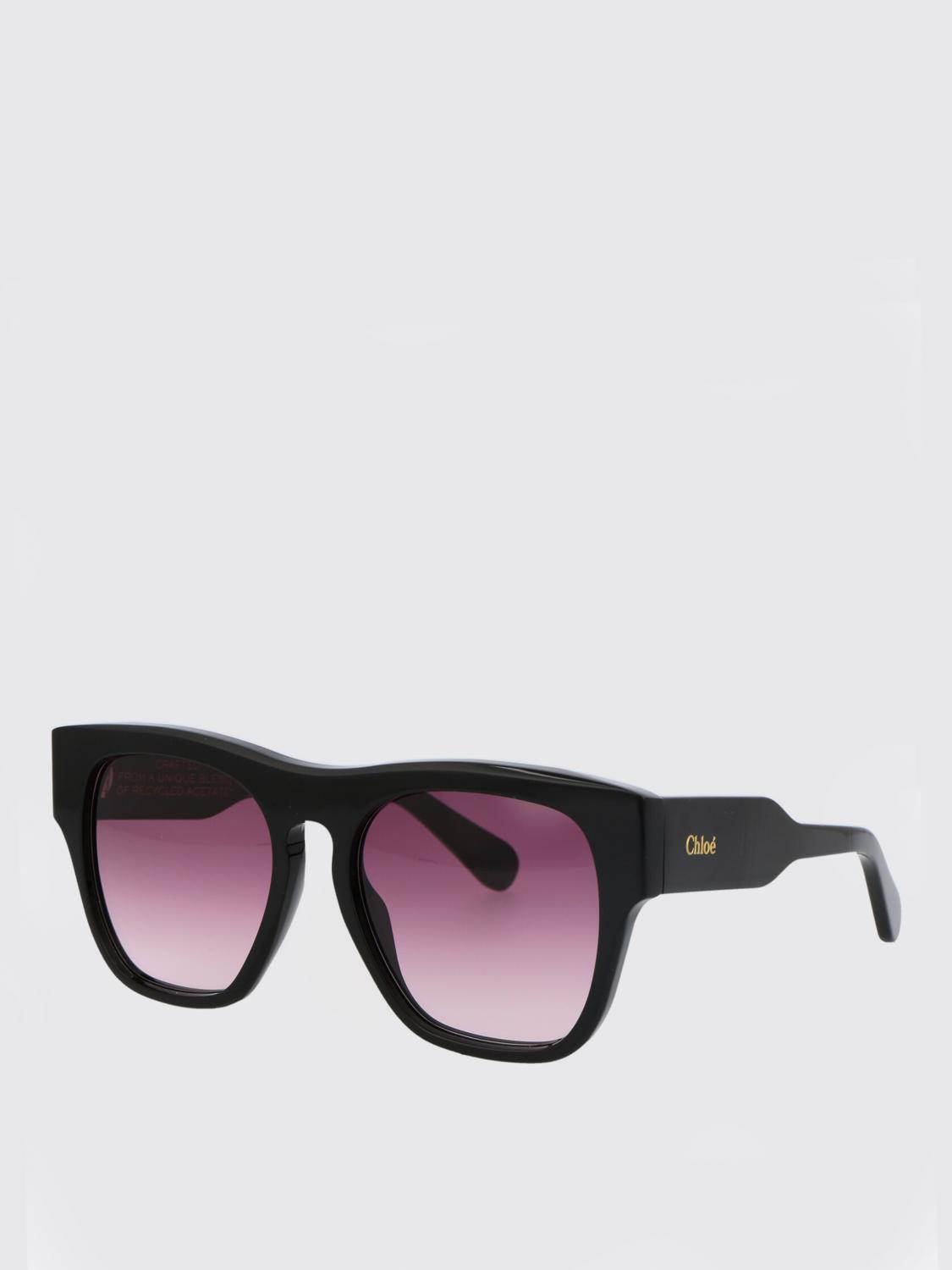 CHLOÉ Black Women's Sunglasses