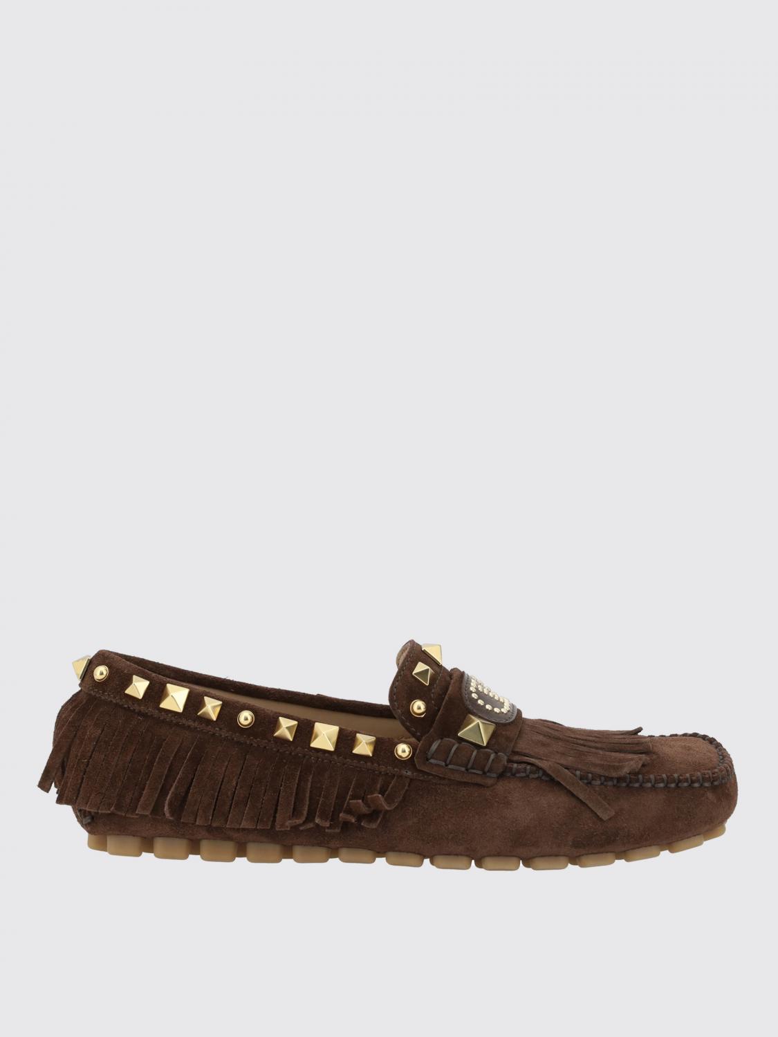 Loafer VALENTINO GARAVANI Woman color Brown