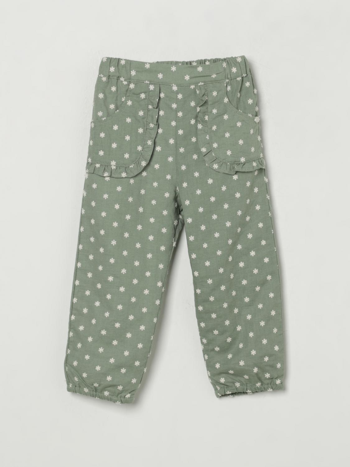 Tartine Et Chocolat Pants  Kids Color Green