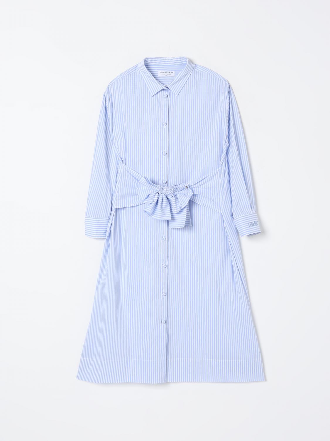 Philosophy Di Lorenzo Serafini Dress  Kids Color Gnawed Blue In Gnawed Blue