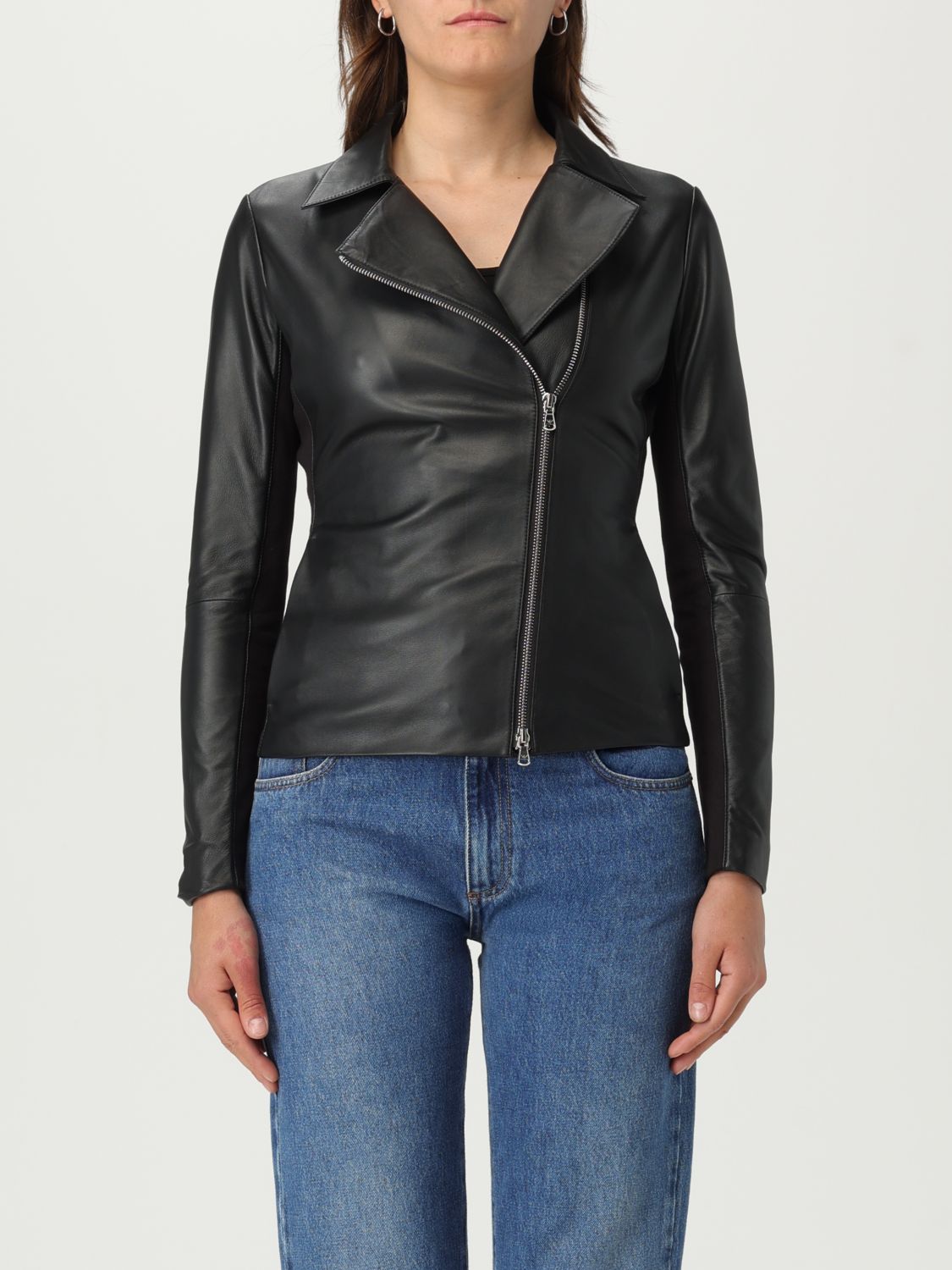 EMPORIO ARMANI JACKET EMPORIO ARMANI WOMAN COLOR BLACK G80120002