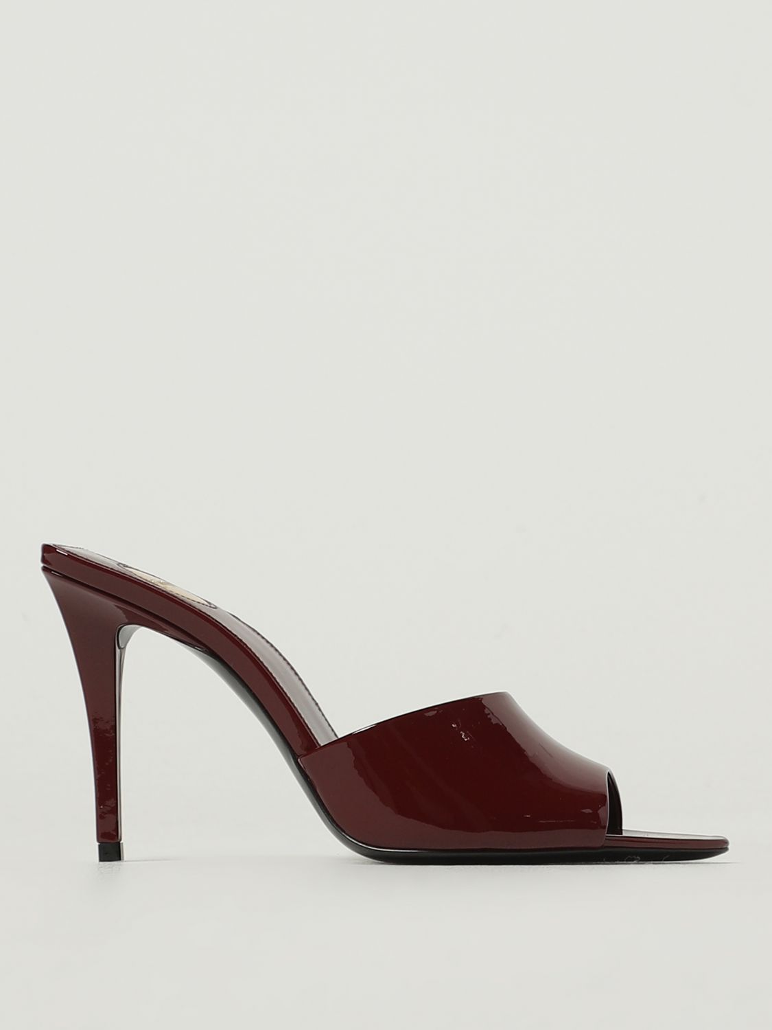 Saint Laurent Mules Romy In Vernice