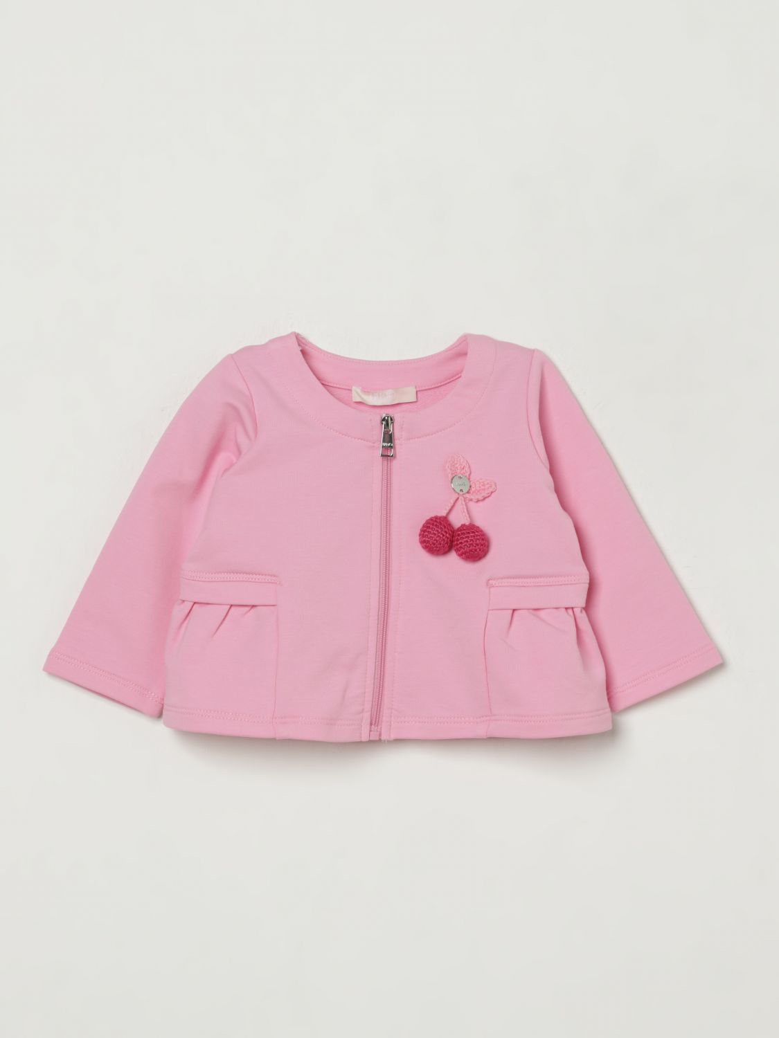 LIU •JO SWEATER LIU JO KIDS COLOR PINK G80198010